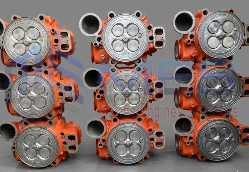 MAK 9M43 8M43 7M43 6M43 CYLINDER HEAD