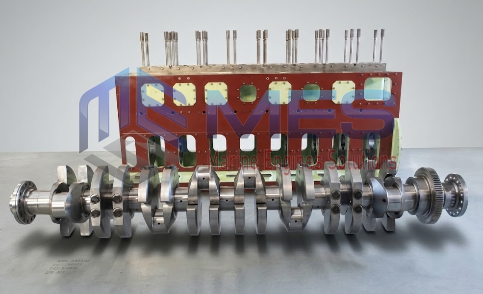 SULZER-S20-S20H-CRANKSHAFT & BLOCK SULZER-S20-S20H-CRANKSHAFT-BLOCK
