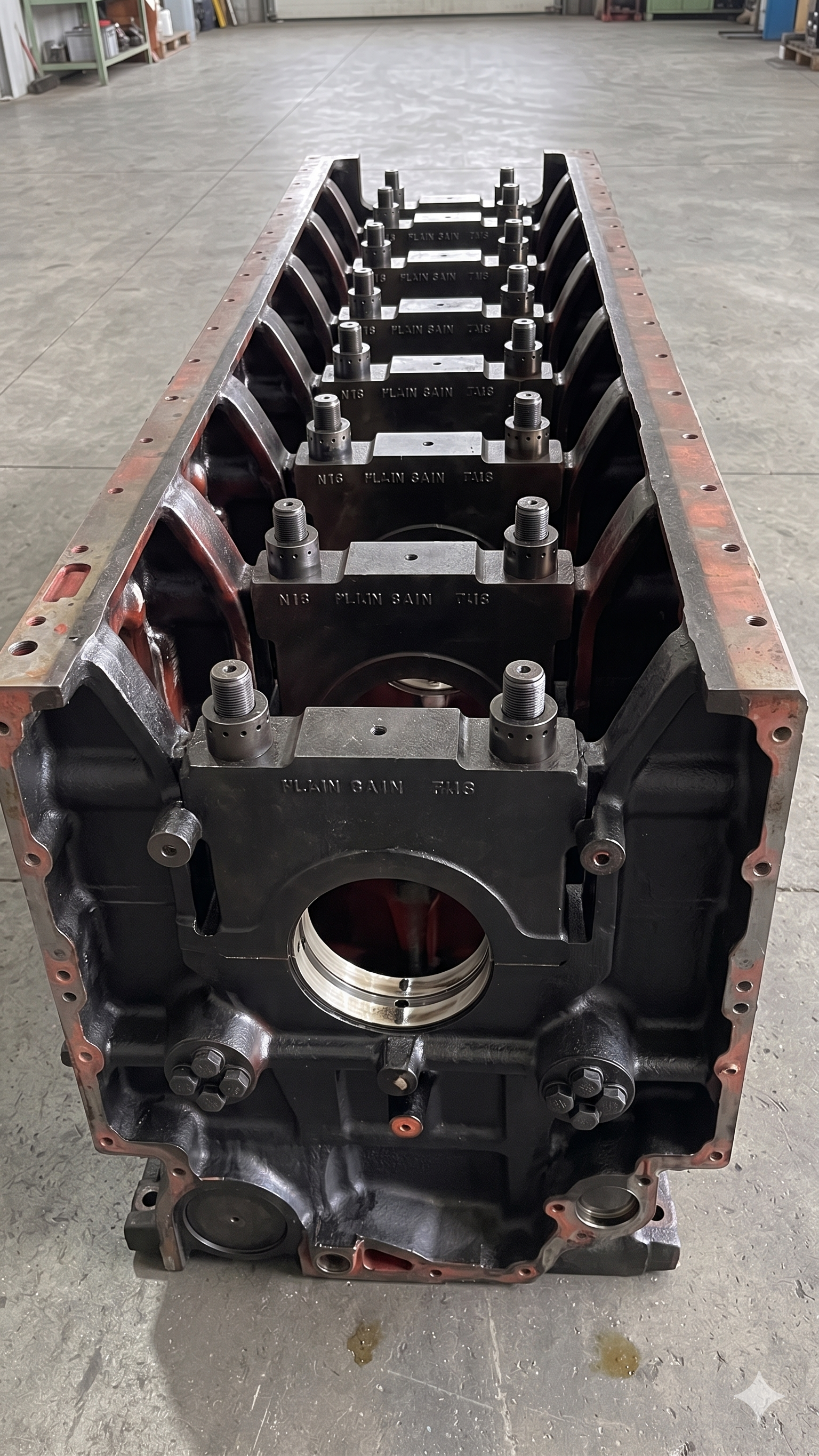 YANMAR-6N18L-6N18AL-CYLINDER BLOCK